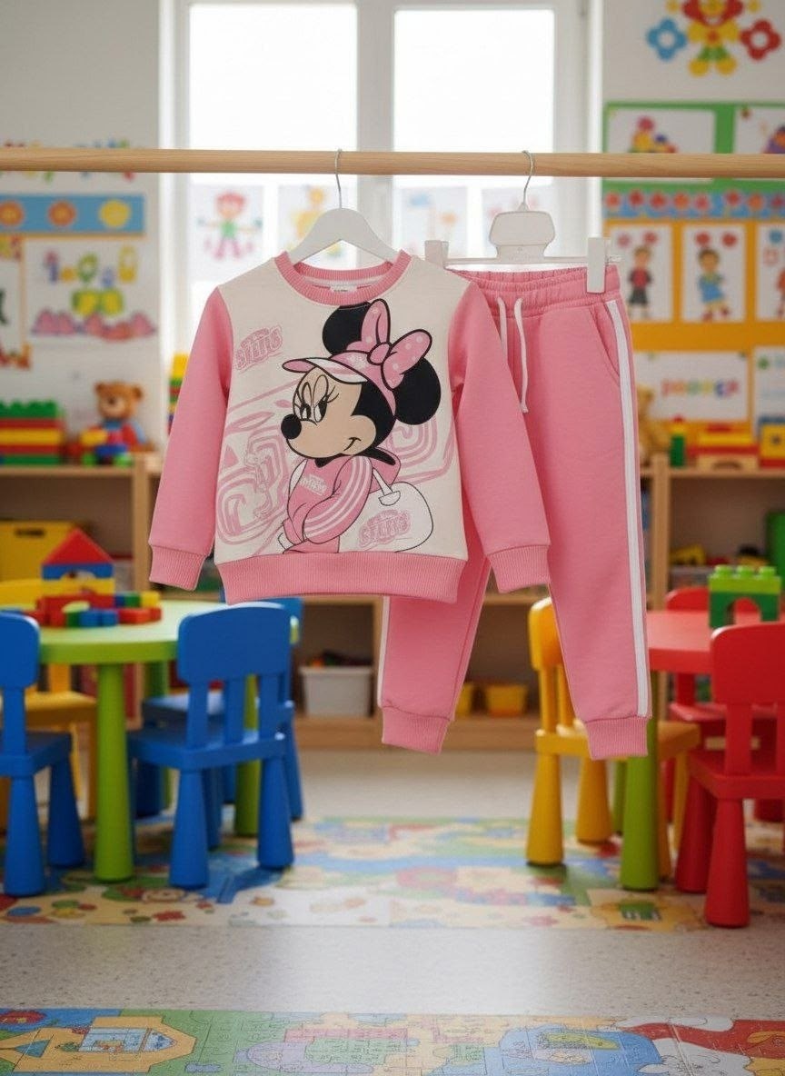 костюм спортивный zara минни маус,костюм детский,костюм спортивный для девочки,костюм zara для девочки,комплект одежды для девочек