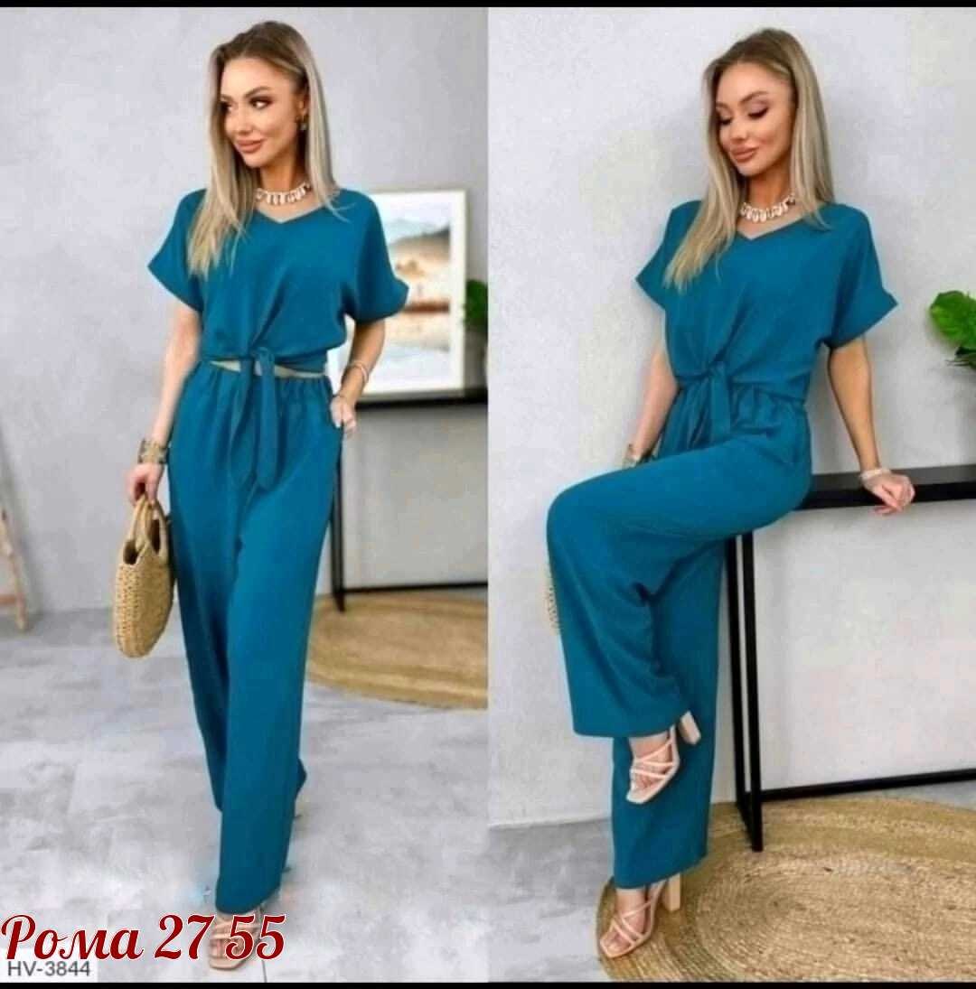 летний брючный костюм,костюм комбинезон,комбинезон женский,брючный комбинезон,костюм с брюками летний