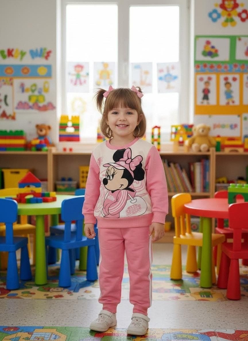 костюм спортивный zara минни маус,костюм детский,костюм спортивный для девочки,костюм zara для девочки,комплект одежды для девочек