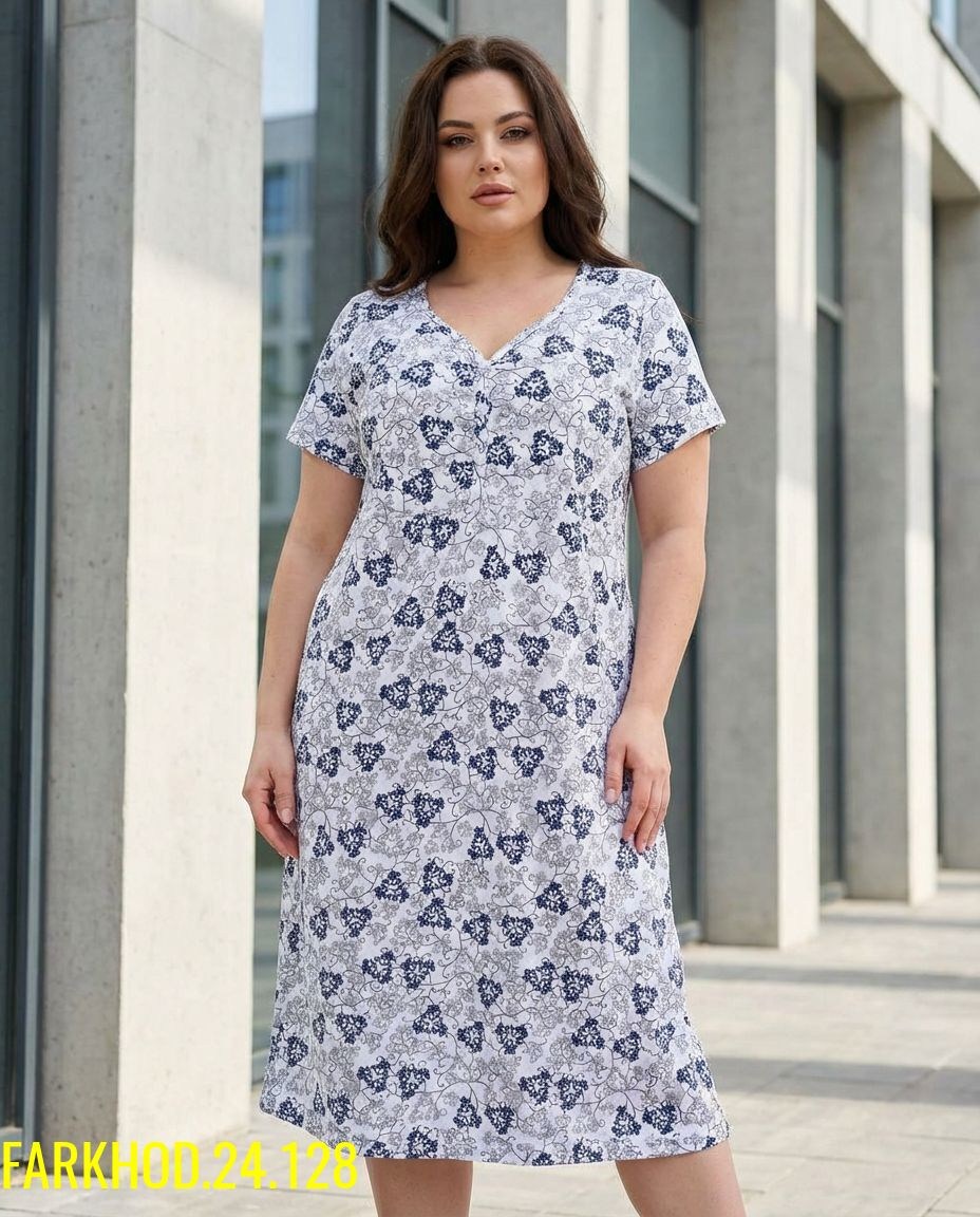 женская ночная сорочка,ночная сорочка,платье домашнее женское,сорочка 42291 натали голубая,платья для женщин