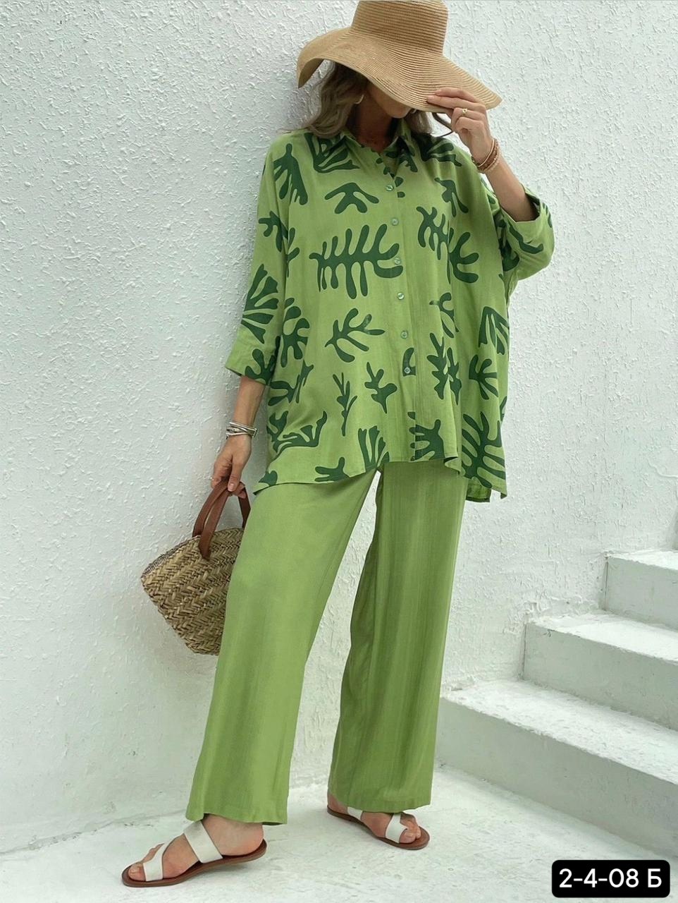 брючный летний костюм с рубашкой,женские костюмы брючные,костюм с рубашкой и брюками,летний костюм с рубашкой,костюм брючный jasme 312901464