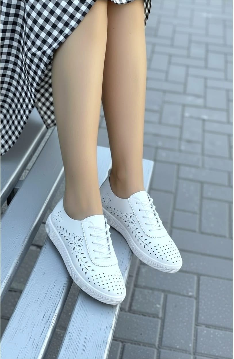 мокасины с перфорацией женские белые,,кроссовки с перфорацией женские,кеды с перфорацией,кеды женски