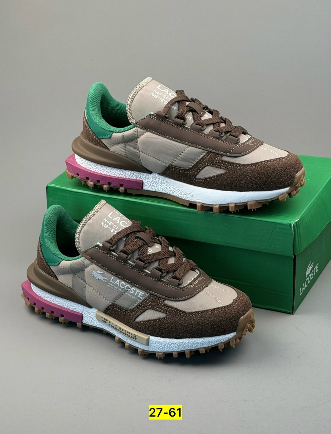 кроссовки женские lacoste elite active коричневый,кроссовки lacoste,кроссовки lacoste elite active,кроссовки для образа жизни женские низкие lacoste, цвет light brown/green,кроссовки lacoste мужские