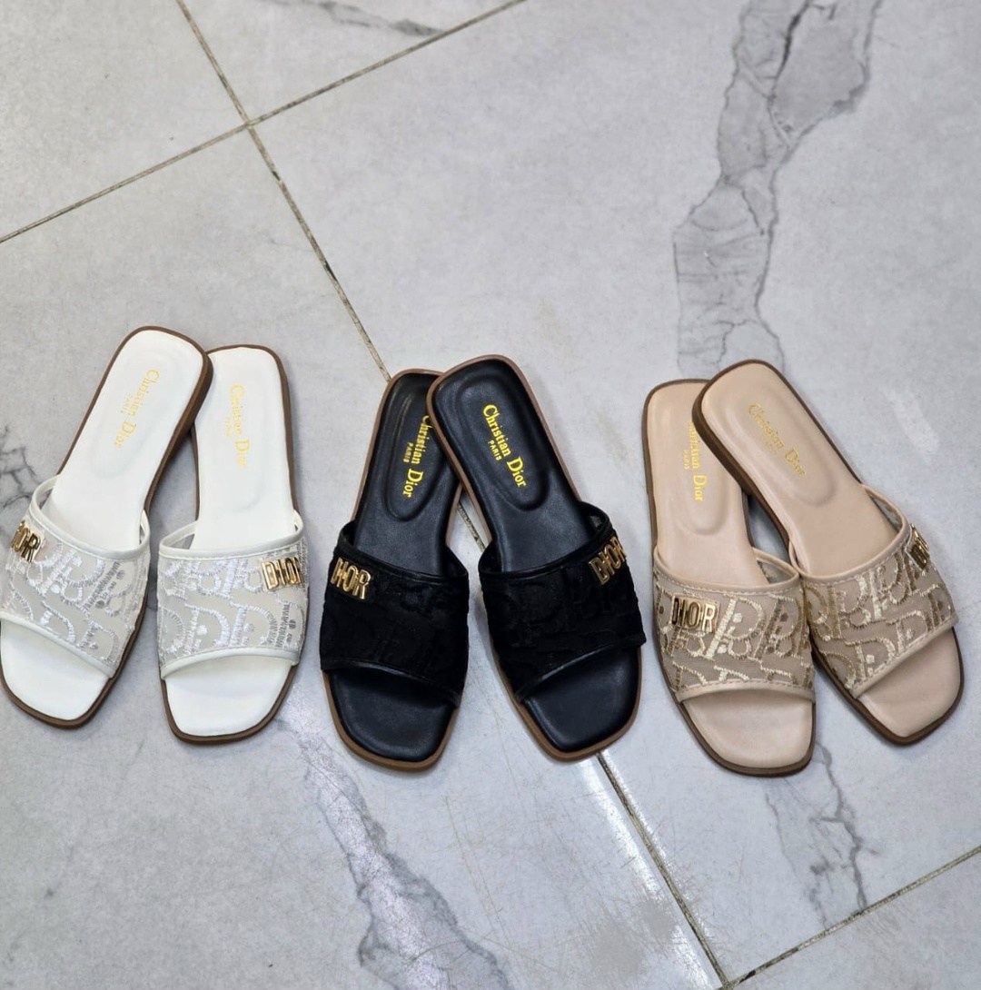 ,шлепанцы женские,модные шлепанцы,модные тапочки,шлепки диор
