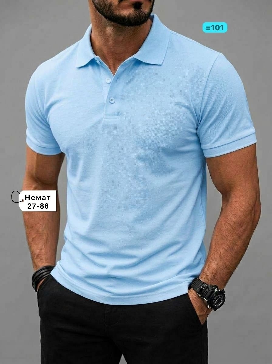 футболка поло мужская,футболки мужские,поло мужское,футболка поло мужская светло-голубая,мужская футболка поло с коротким рукавом