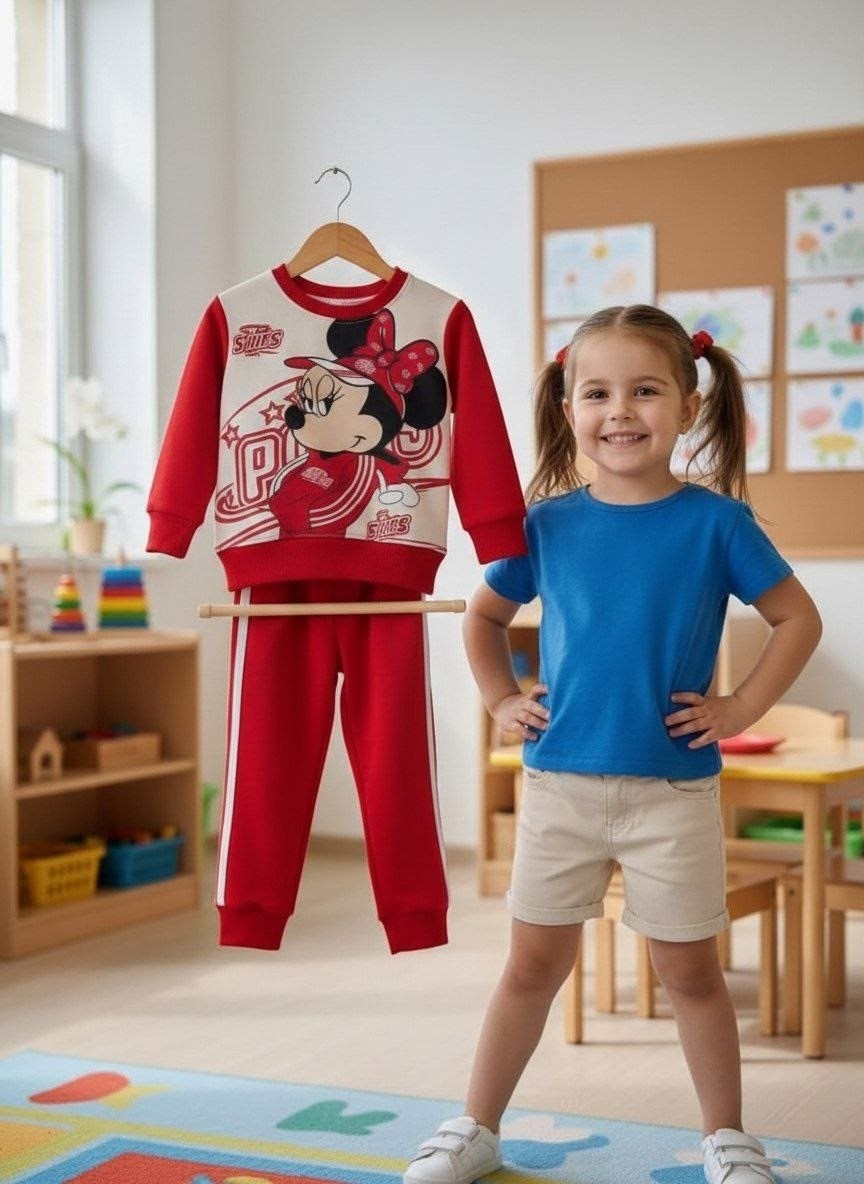 костюм спортивный zara минни маус,костюм детский,костюм спортивный для девочки,костюм zara для девочки,комплект одежды для девочек