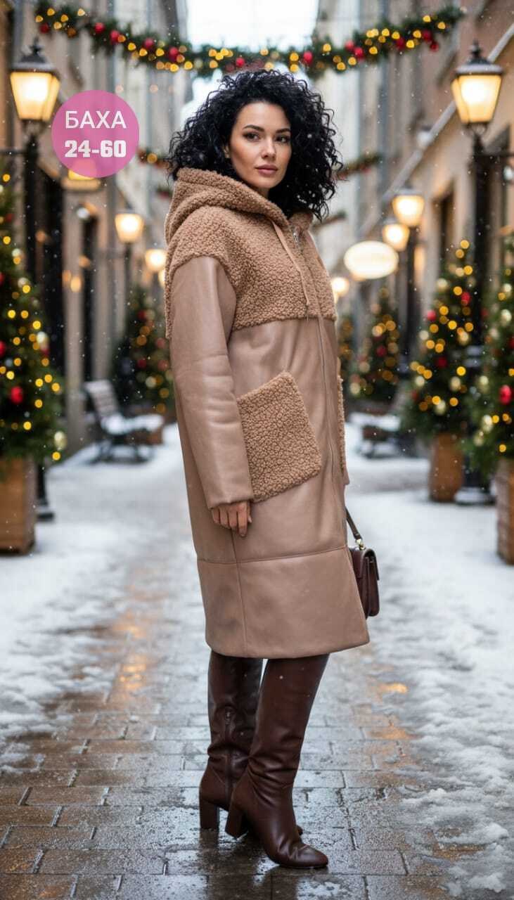 верхняя одежда,искусственная дубленка,дубленка искусственная elfina,натуральная дубленка,зимняя дубленка