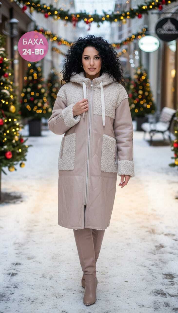 верхняя одежда,искусственная дубленка,дубленка искусственная elfina,натуральная дубленка,зимняя дубленка