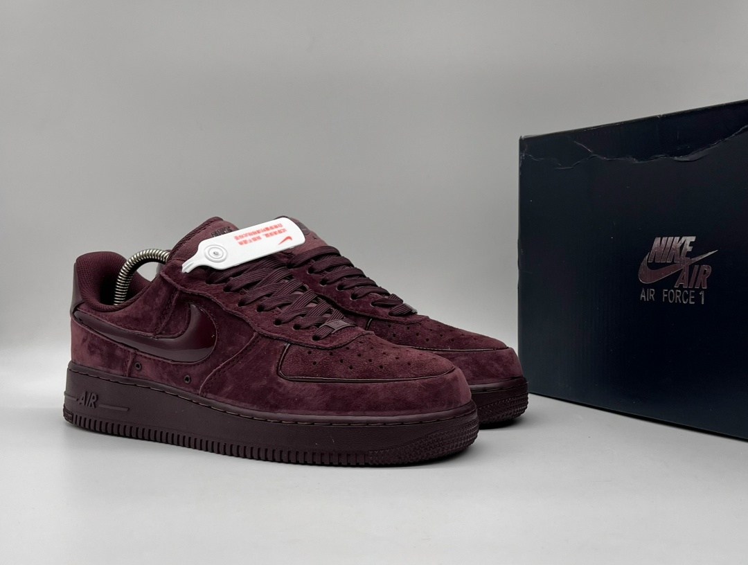 nike air force 1 '07,nike air force 1 low цвет бордовый,кроссовки nike air force 1 low цвет бордовый,nike air force 1 low,nike air force 1 07 low