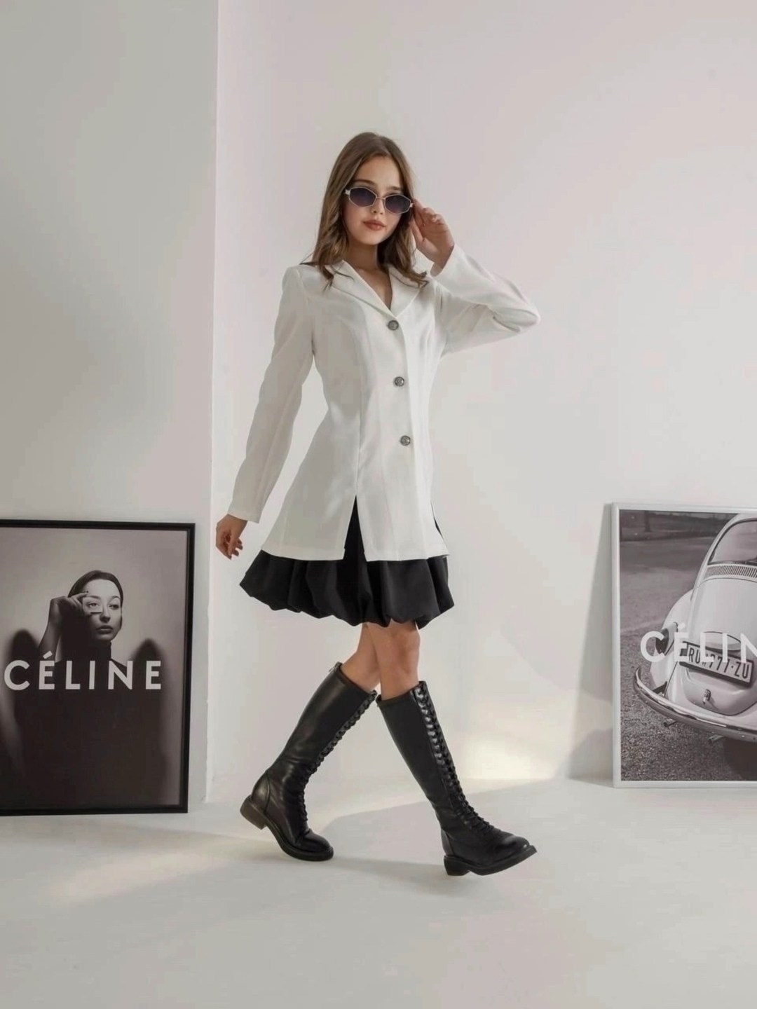 школьный костюм двойка с юбкой укороченным пиджаком sheng yuan fashion,школьный пиджак для девочки,школьная одежда для девочек пиджак+юбка,школьная одежда,костюм школьный жакет и юбка kико