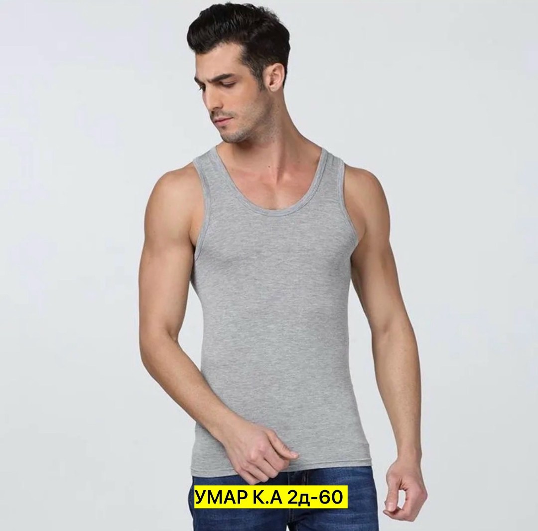 майка мужская серая,мужская майка,майка для мужчин,майка без рукавов мужская,майка мужская нательная