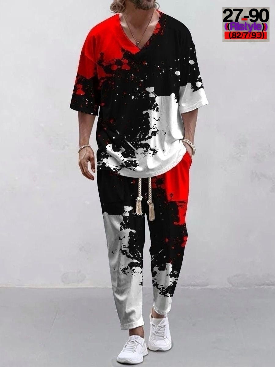 костюм стильный,костюм стильный повседневный,костюм с принтом,мужская мода,костюм мужской