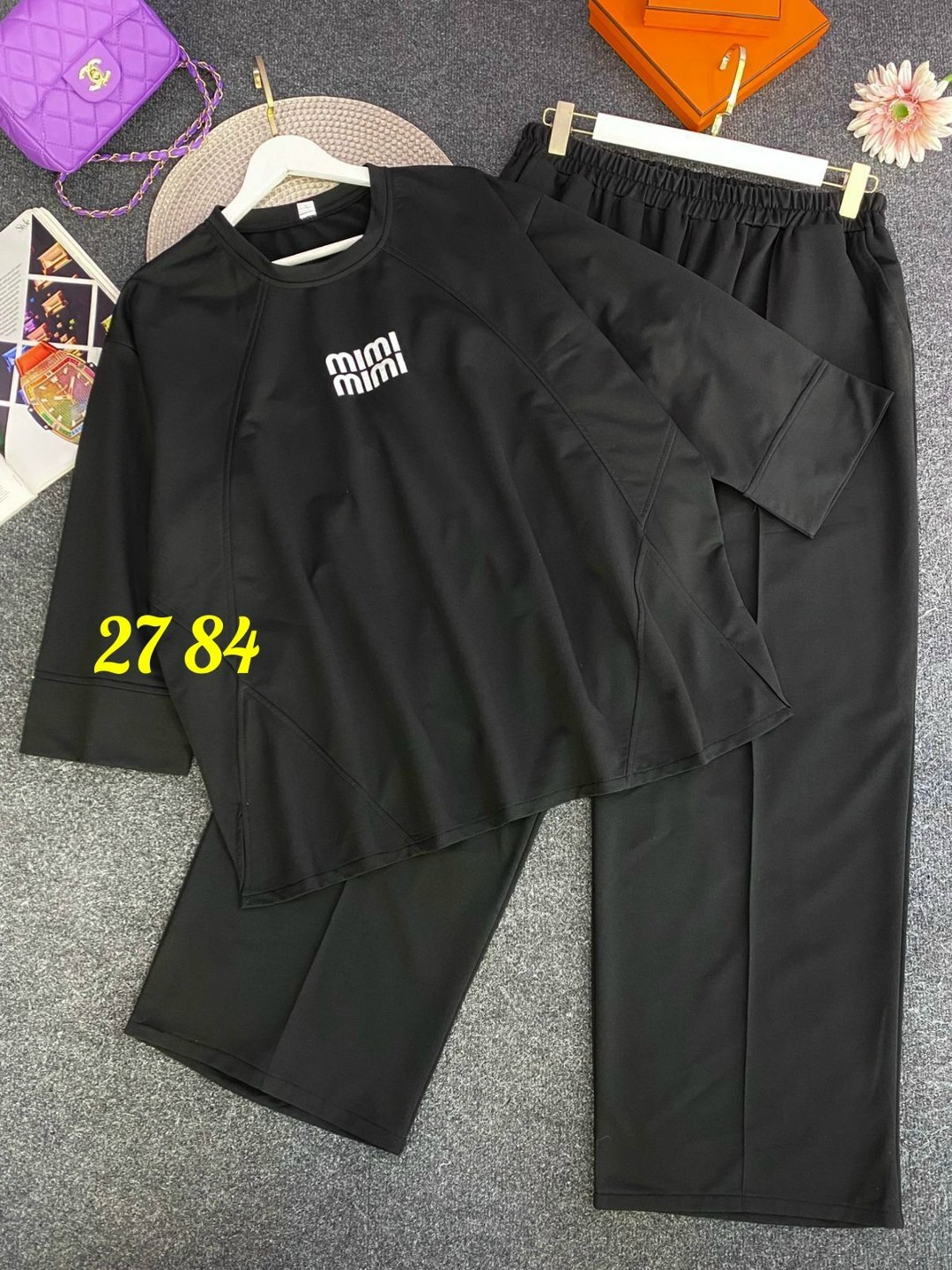 костюм женский,костюм спортивный женский,повседневный костюм,женский костюм двойка футболка/штаны nobilitas голубой (l размер),костюм miu miu