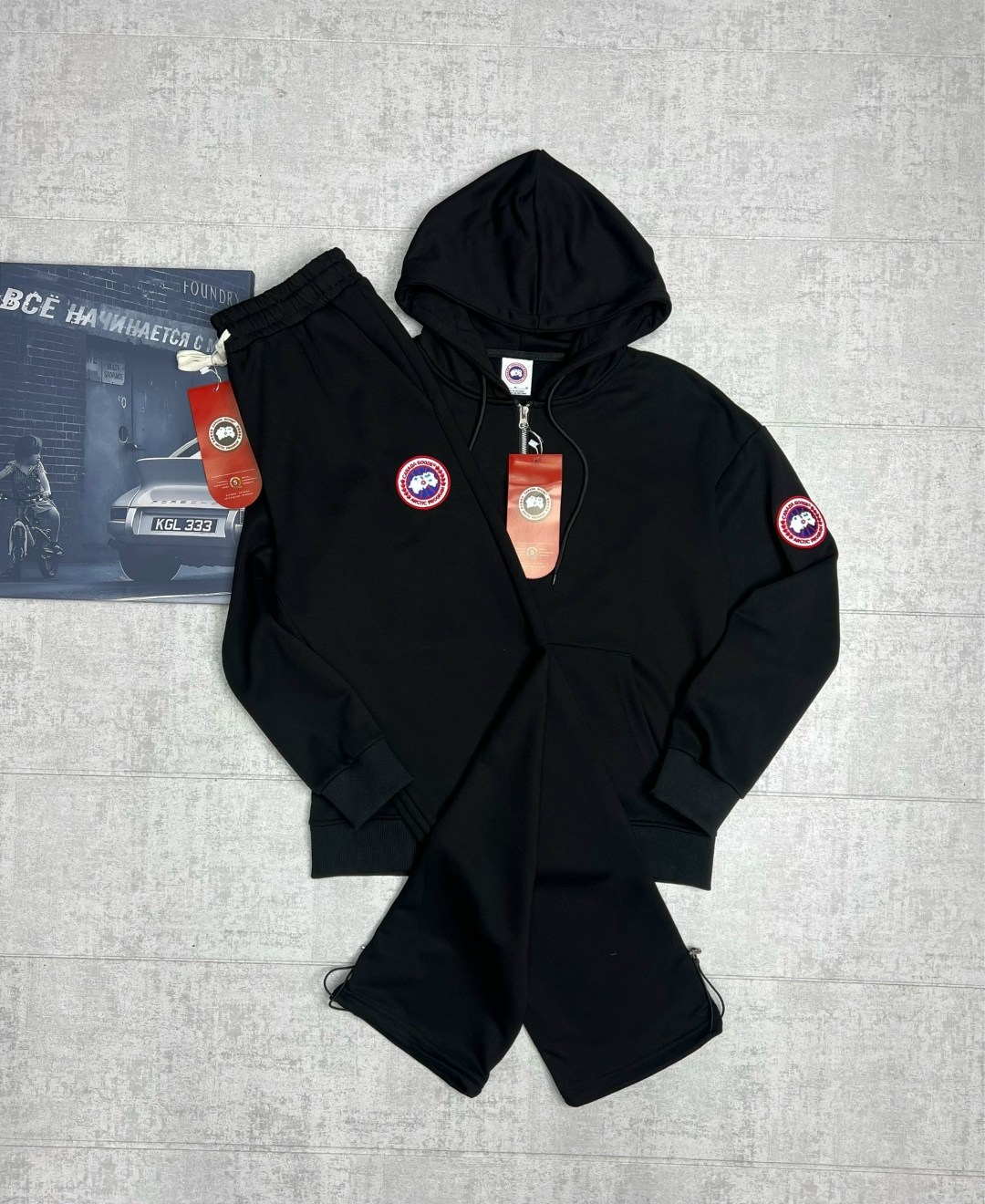 canada goose худи,толстовка,мужская толстовка,толстовки худи,серая толстовка