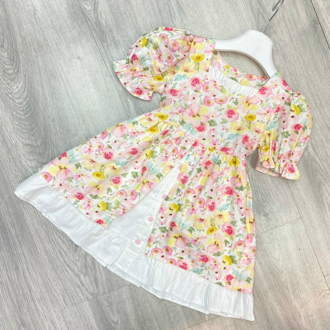 платье для девочки,платья детские,платье для девочки летнее,платье для девочки с цветочным принтом,детская платье