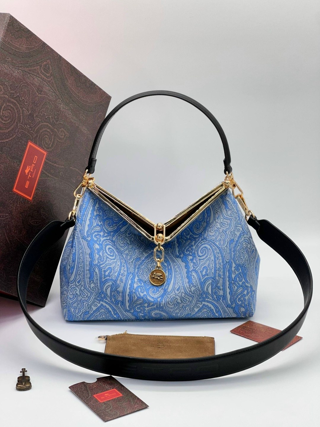 модная сумка,женская сумка,сумка etro,сумка,синяя сумка