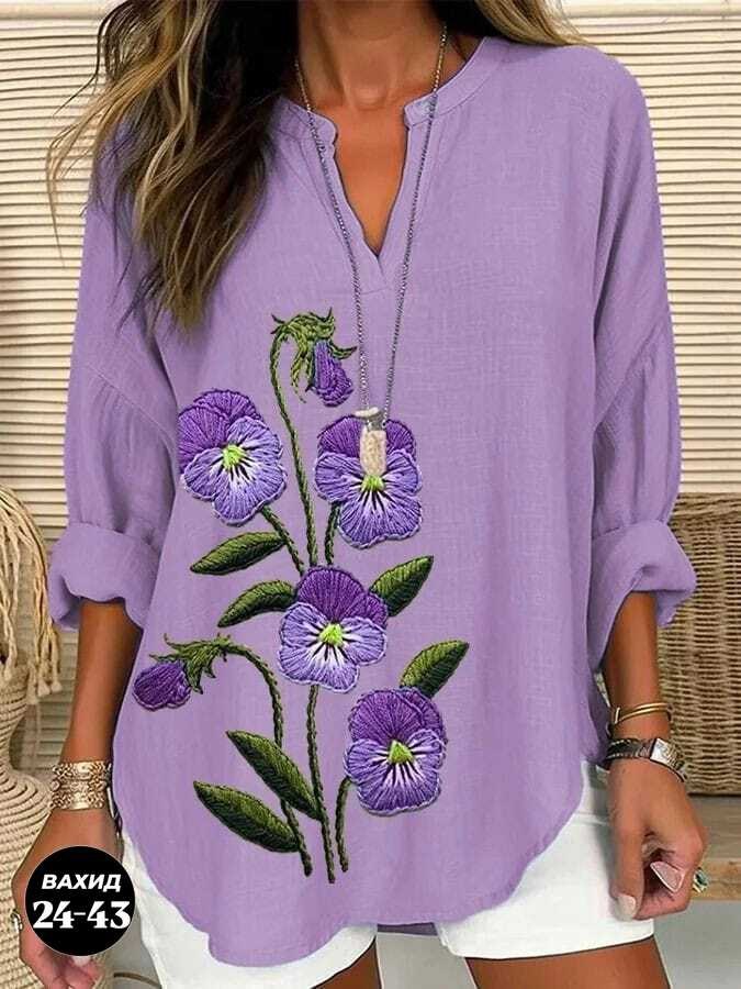 женская рубашка из хлопка и льна,рубашка женская,блузка женская,блузка модная,туника блузка
