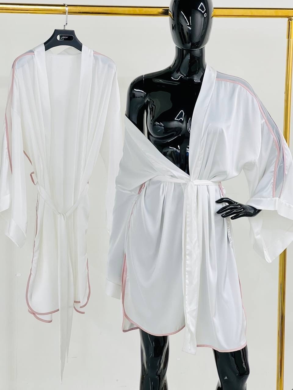 шелковый халат женский,шелковый халат,халат с поясом,халаты женские,атласный халат