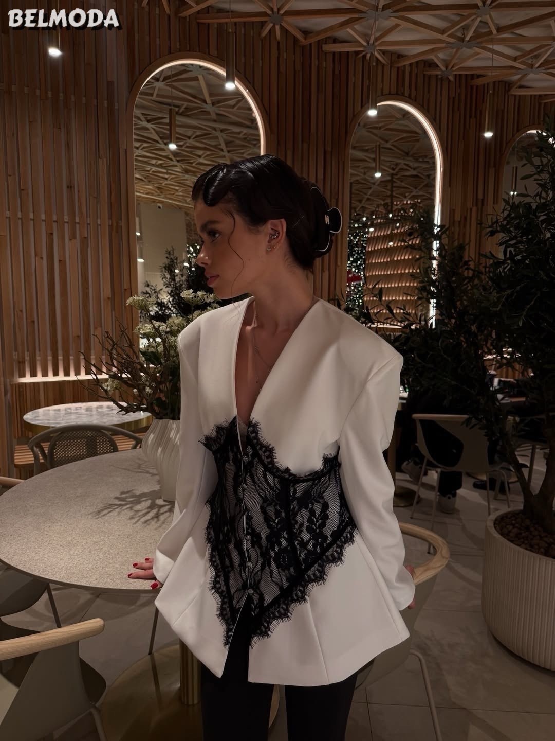 пиджак с кружевом,платье пиджак с кружевом,стильные наряды,элегантное платье