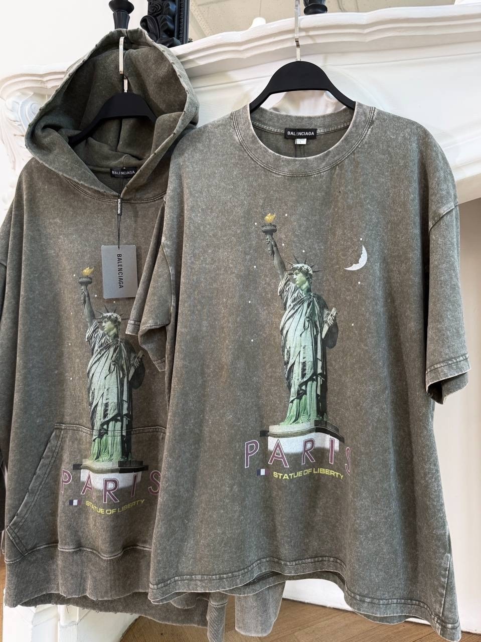 женское худи с капюшоном,худи оверсайз,худи balenciaga,cвитшот оверсайз