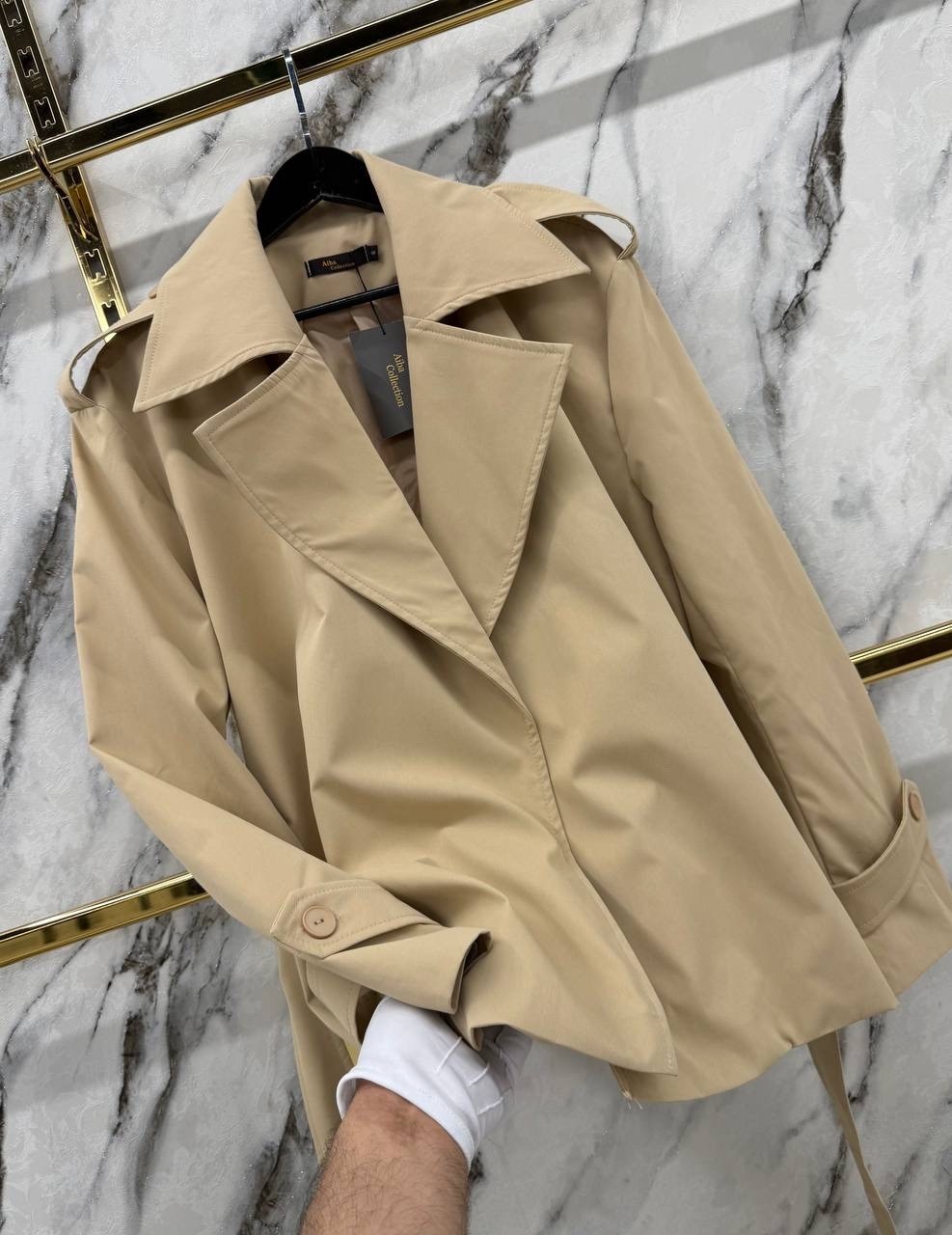 тренч женский,бежевый тренч,тренч,плащ тренч женский,тренч короткий