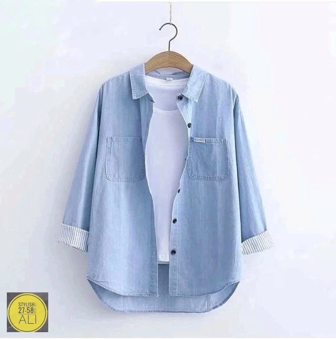 рубашка женская джинсовая,женская джинсовая рубашка с длинным рукавом,рубашка женская голубая,джинсовая рубашка женская 2026,рубашка с длинным рукавом джинсовая