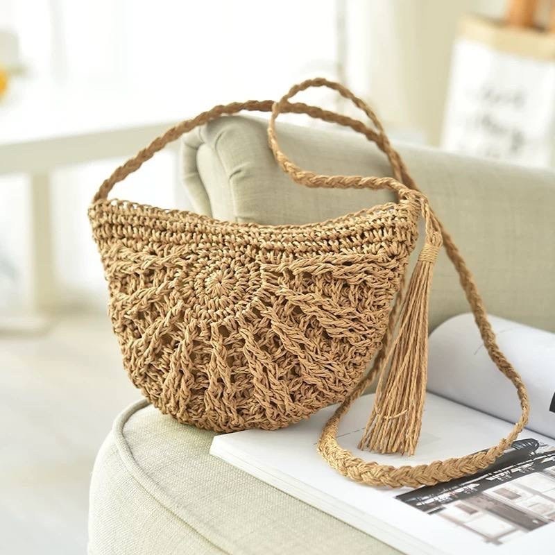 сумка соломенная,вязаная сумка,женская соломенная сумка,сумка через плечо пляжная соломенная,соломенная сумка через плечо