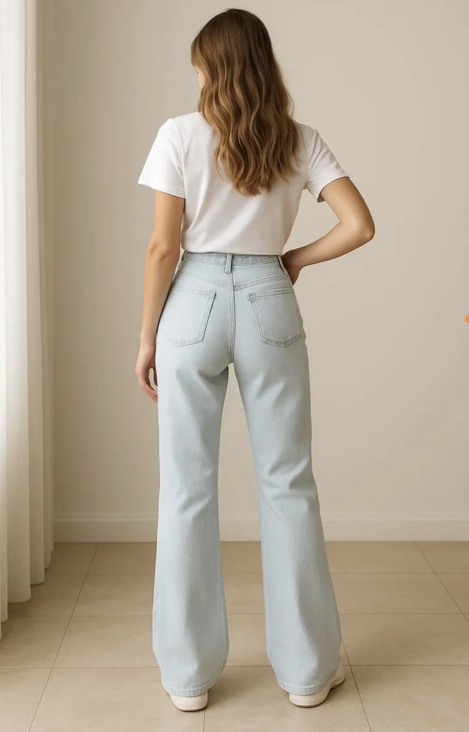 широкие джинсы,джинсы клеш с высокой посадкой tota jeans denim 233429912,джинсы светлые,джинсы женские,джинсы хлопок