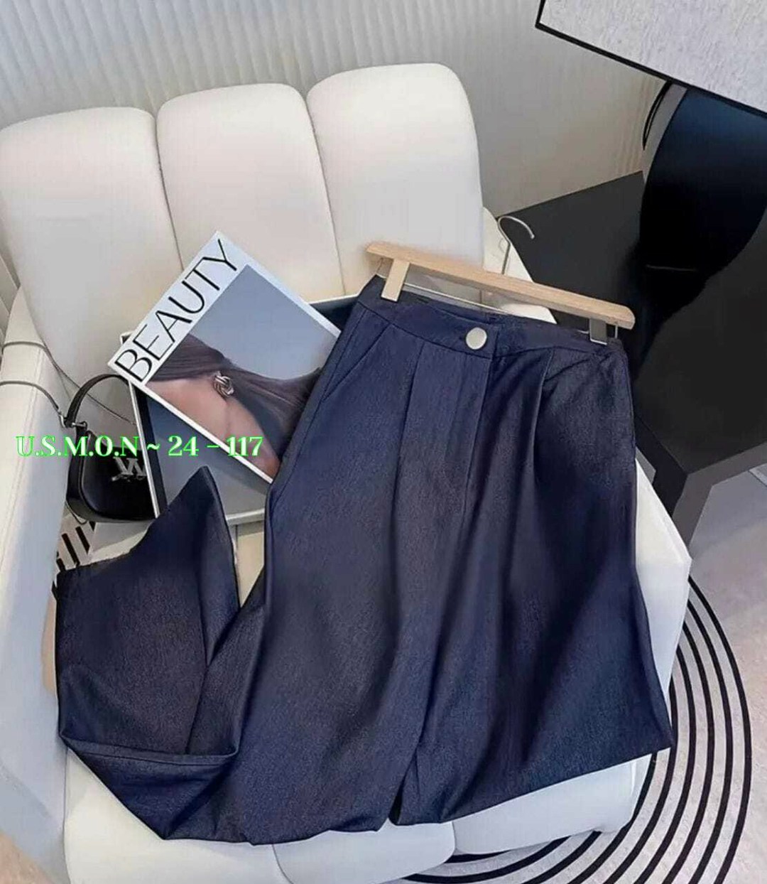 джинсовый костюм брючный палаццо с жилетом vera nova,костюм с жилетом,джинсовые костюмы женские,брючные костюмы женские,жилет и брюки