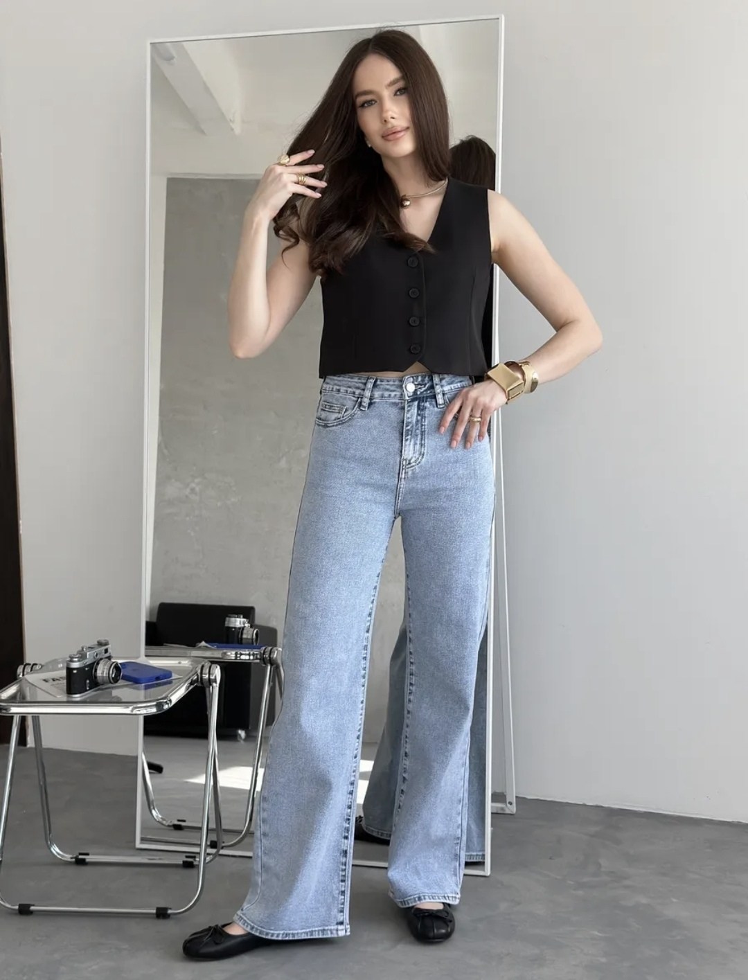 голубой джинсы широкие трубы клеш,женские джинсы,джинсы женские широкие,джинсы,широкие джинсы