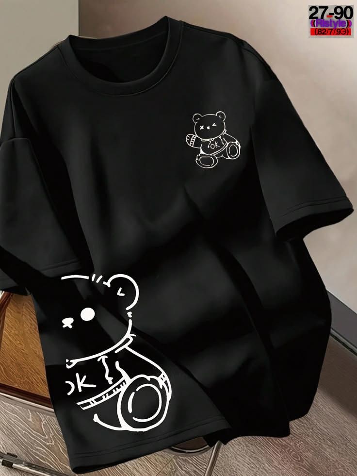 футболка,зеленая футболка,футболка с принтом медведей,футболка с принтом