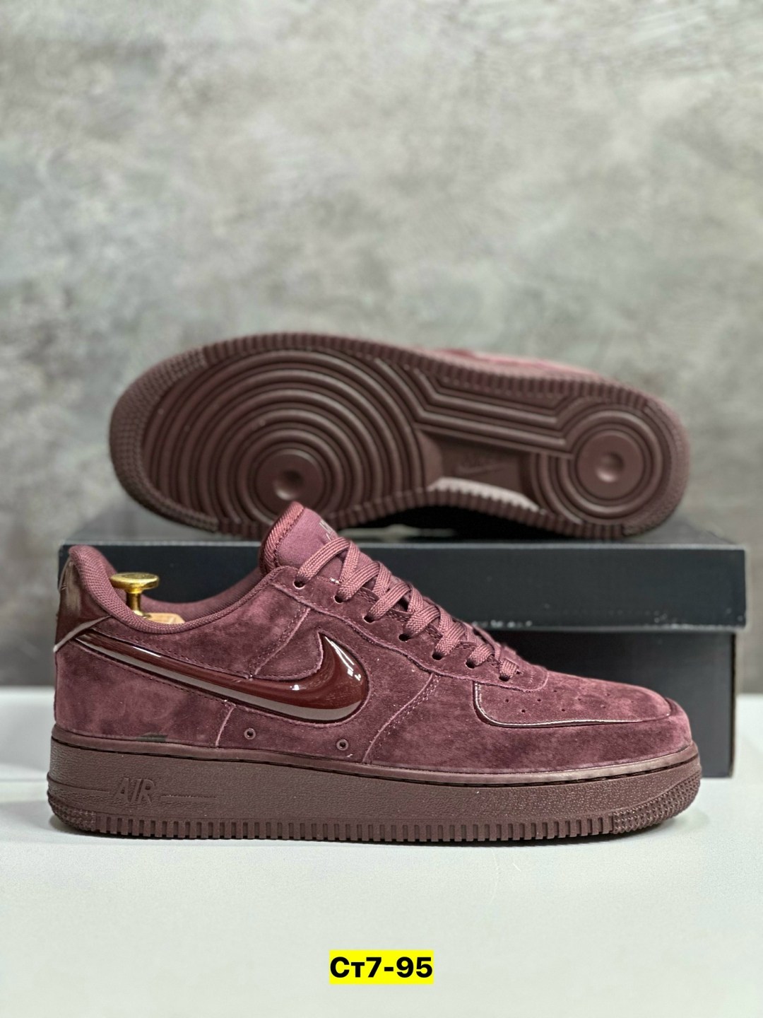 nike air force 1 low цвет бордовый,,nike air force 1 '07,кроссовки nike air force 1 low цвет бордовый,nike air force 1 low