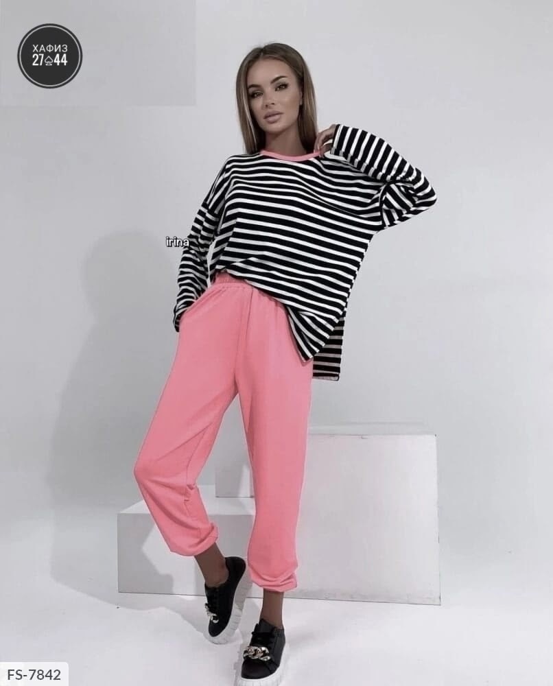 костюм повседневный,костюм трикотажный,женские костюмы,костюм с брюками,повседневный женский костюм