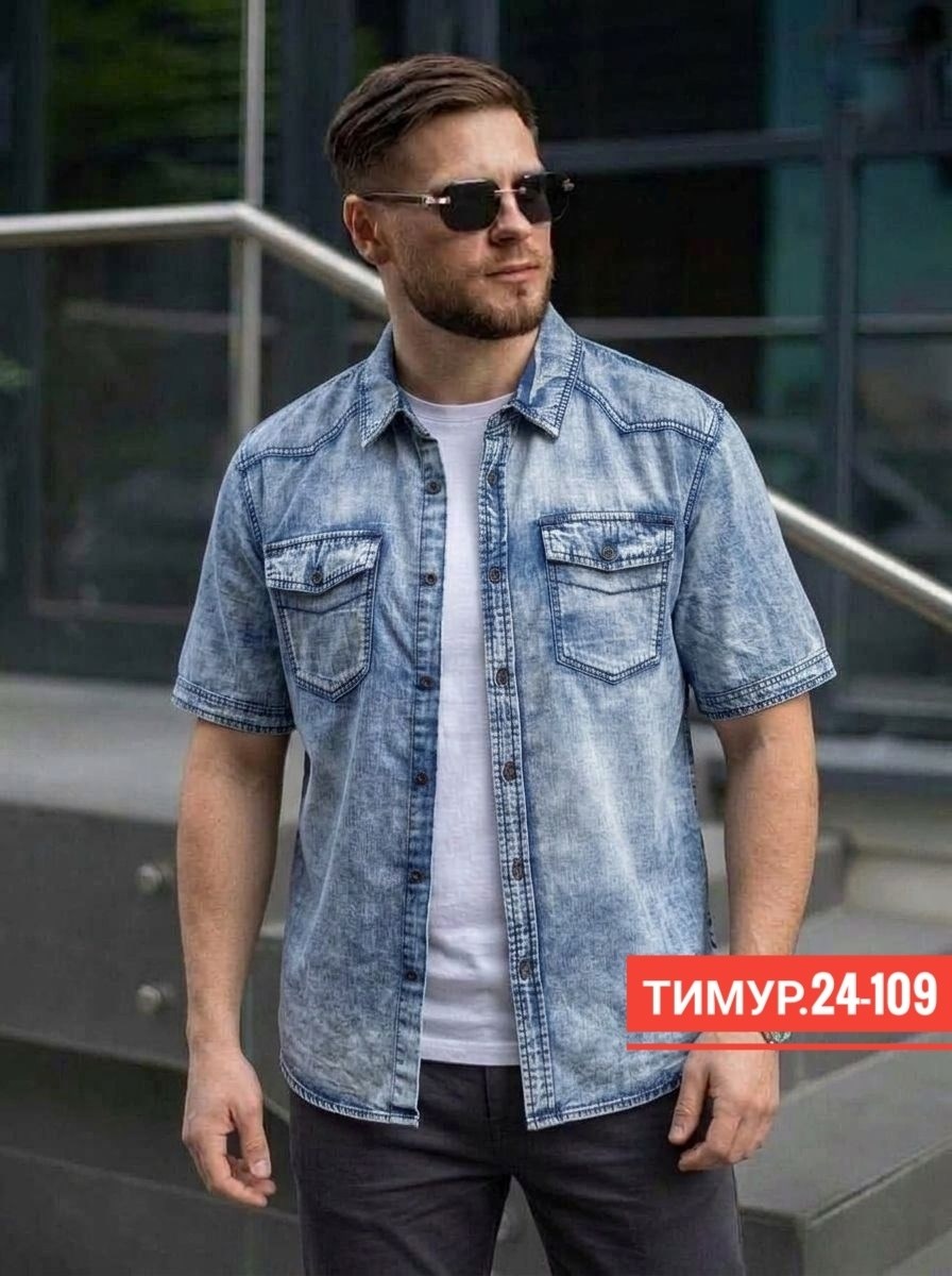 мужская джинсовая рубашка,рубашка джинсовая с длинными рукавами,рубашка,рубашка мужская повседневная,мужская рубашка с короткими рукавами