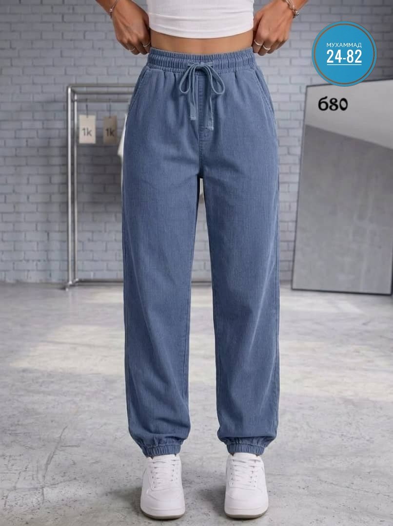 джоггеры джинсы,брюки джоггеры свободные нина ф 212201327,джинсовые джоггеры,женские джинсы,джоггеры женские