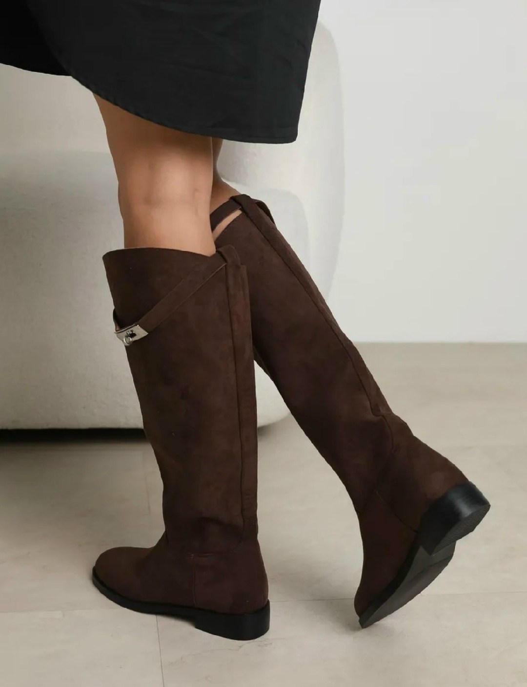 женские черные замшевые сапоги hermes jumping,сапоги hermes,женские сапоги hermes,замшевые сапоги,сапоги эрмес женские