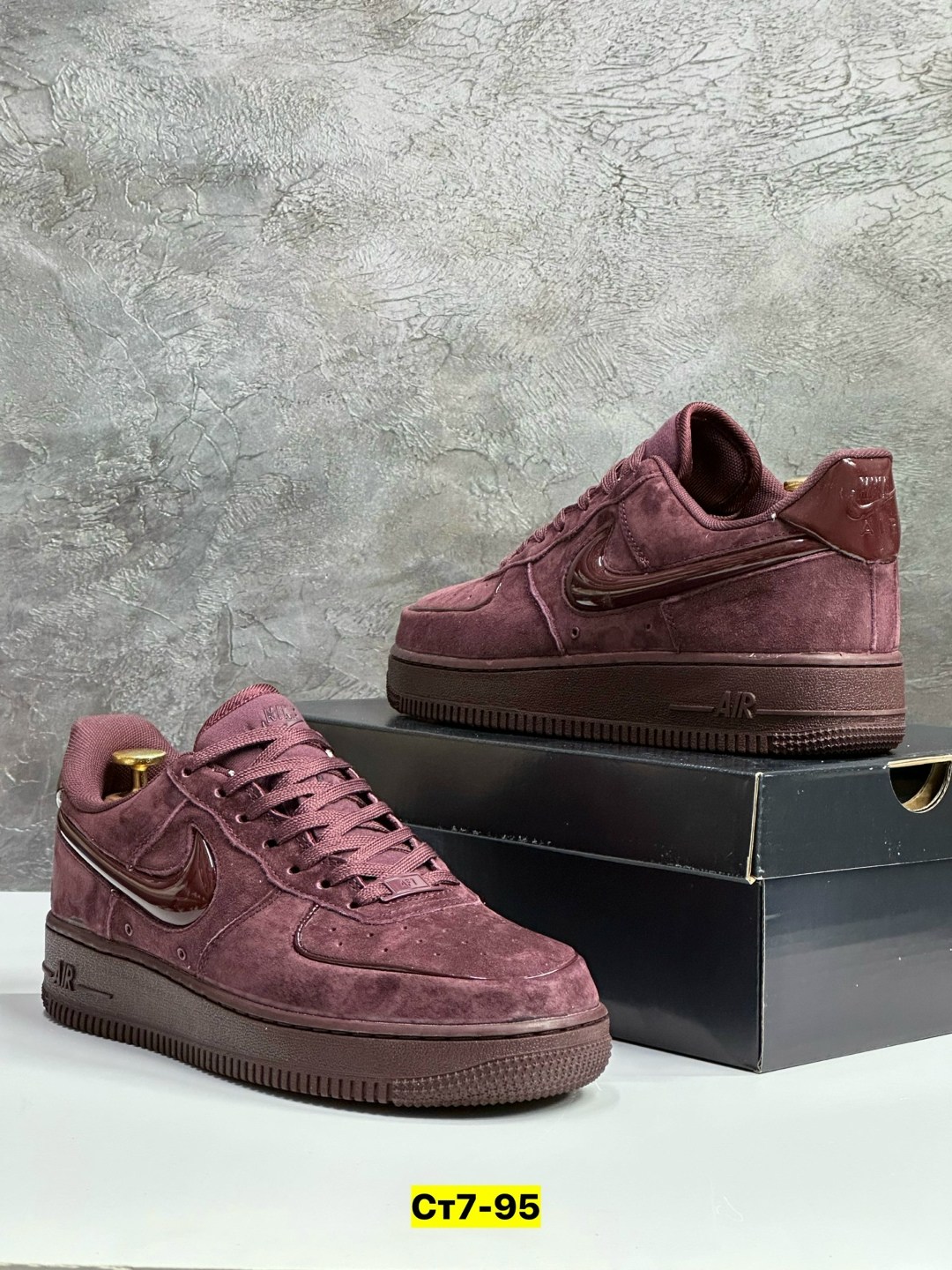 nike air force 1 low цвет бордовый,,nike air force 1 '07,кроссовки nike air force 1 low цвет бордовый,nike air force 1 low