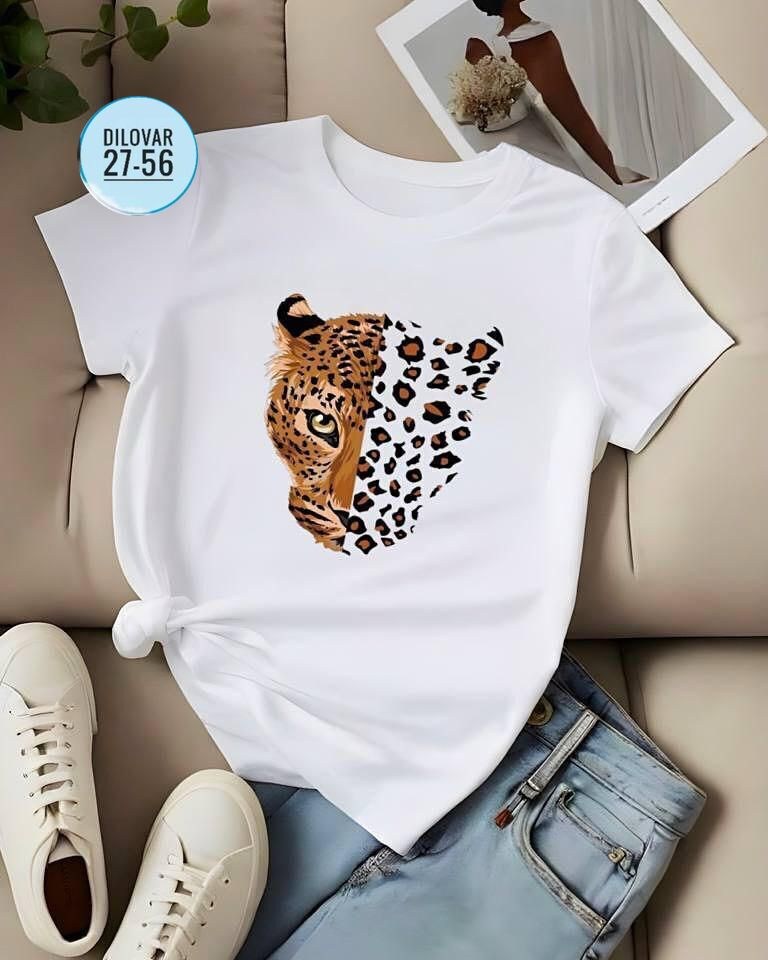 женская футболка,футболка с леопардом,женские футболки с принтом,футболки модные,футболка с леопардовым принтом