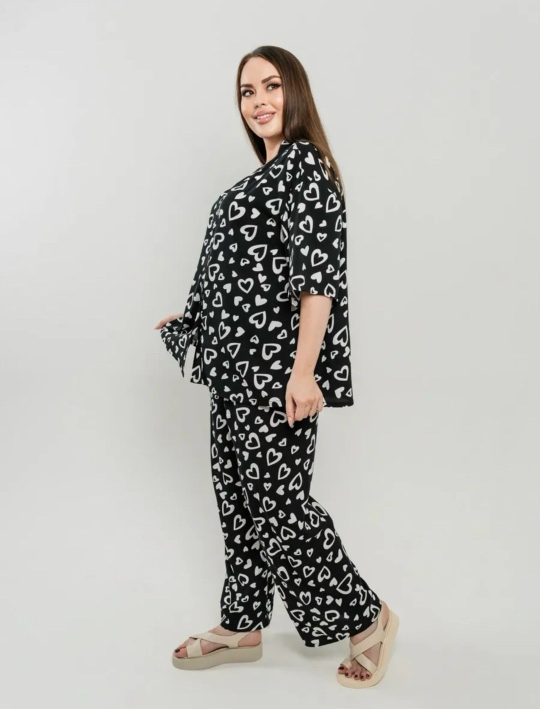 пижама женская,костюм женский,пижамные костюмы,комплект брючный,пижама женская с брюками и рубашкой