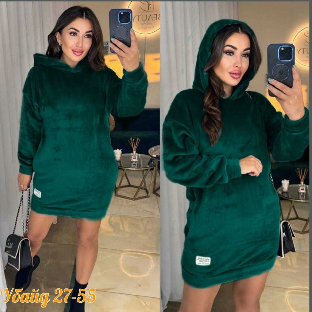 платье с капюшоном теплое,туника женская с капюшоном,платье с капюшоном,платье худи теплое,платье худи с капюшоном