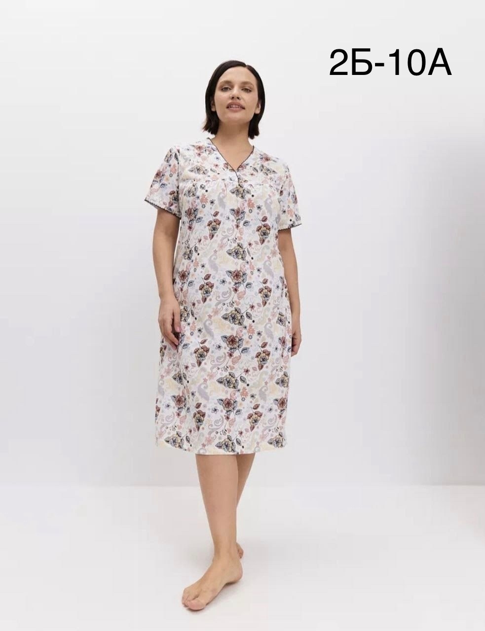 ночная сорочка трикотажная хлопок mironia,ночная сорочка mironia,ночная сорочка трикотажная хлопок,женская ночная сорочка,ночная сорочка