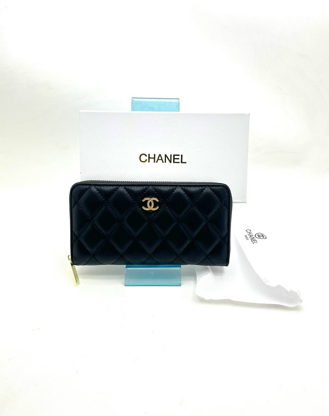кошелёк chanel,chanel клатч,сумка chanel,женская сумка с одним плечом chanel woc телячья кожа 19cm chanel 531162037,кошелек шанель