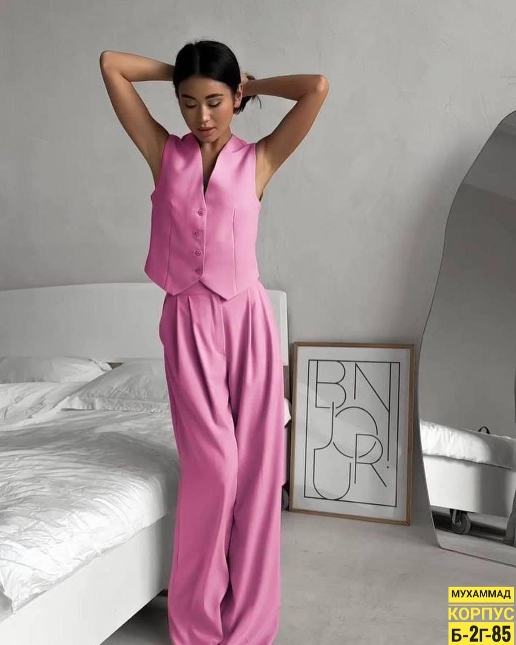 женский костюм с брюками и жилеткой,брючный костюм 48-60,брючный костюм жилет и брюки,женские костюмы,костюм с жилетом брючный женский