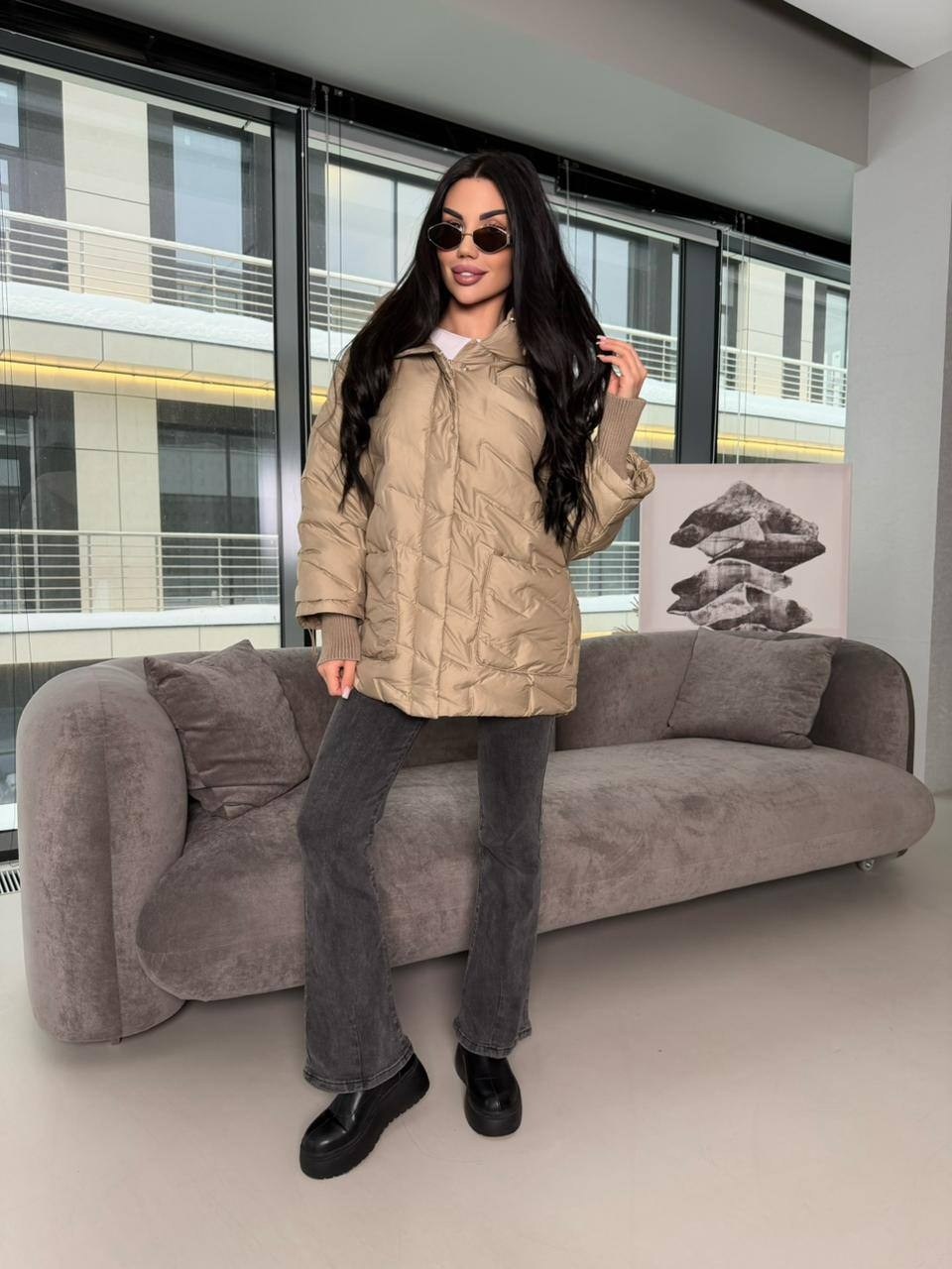 женская демисезонная куртка,куртка демисезонная с капюшоном оверсайз,куртка демисезонная оверсайз,женская куртка,куртка