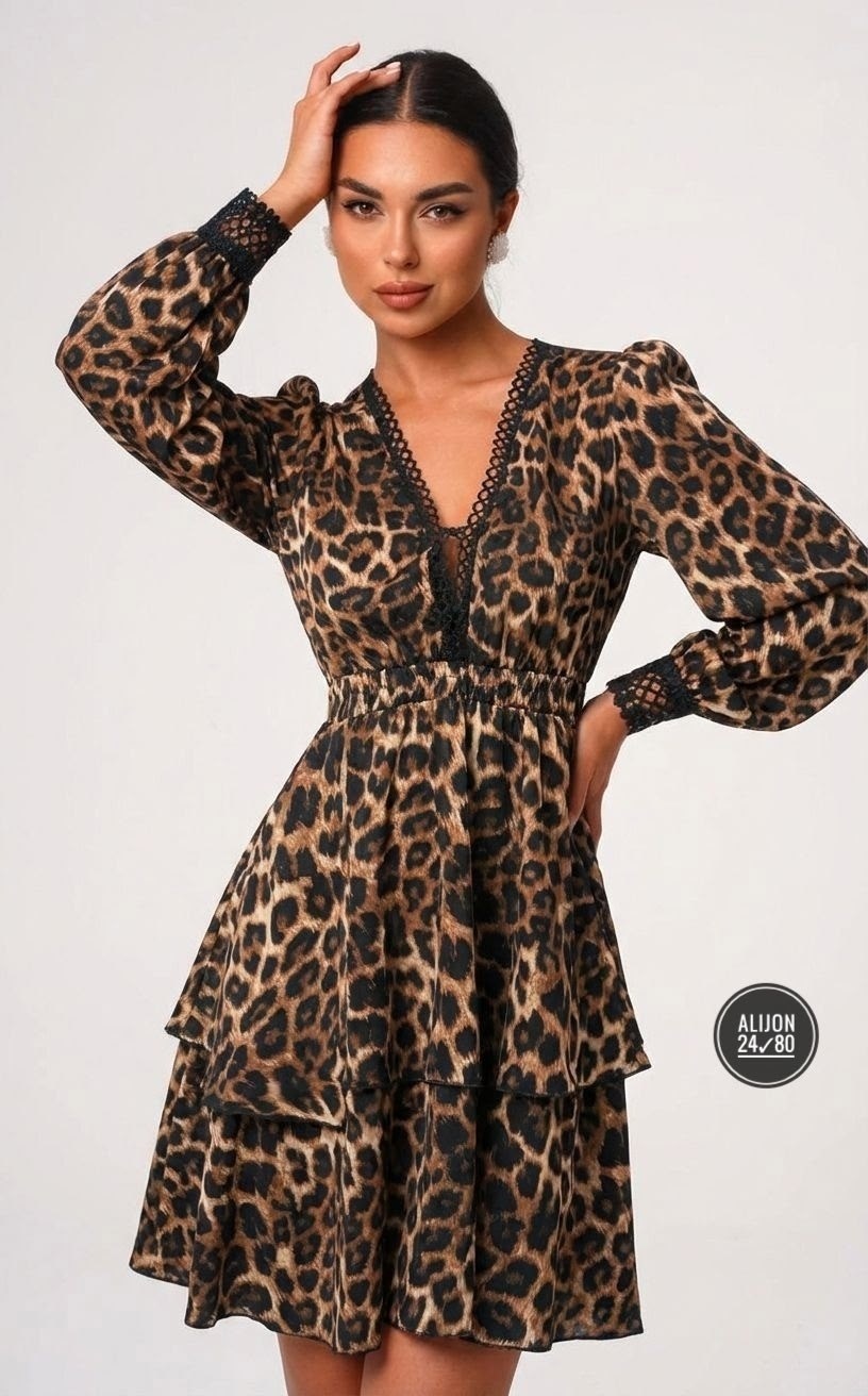 леопардовое платье,платье с леопардовым принтом,женское мини-платье с леопардовым принтом,женское платье леопардовое,женское платье с леопардовым принтом