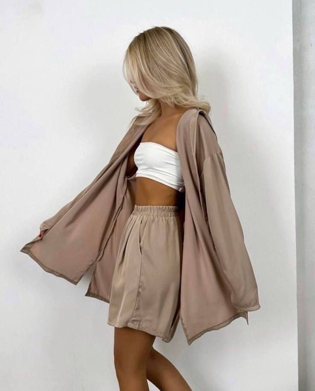 костюм кофта и шорты,костюм с шортам,женский костюм спортивный с шортами,одежда модная