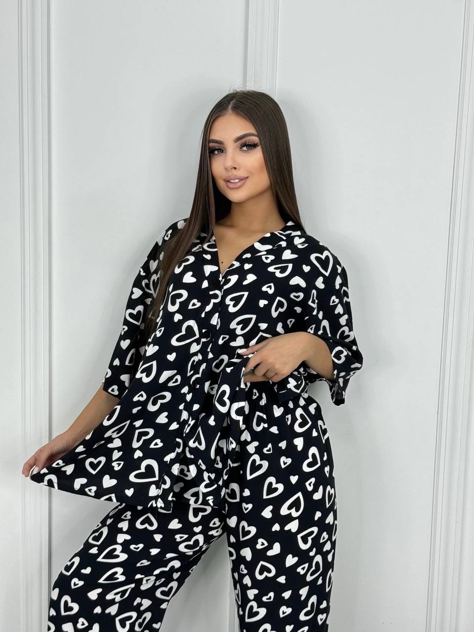 пижама женские,костюм с брюками,пижама с штанами,пижама костюм,пижама женская с брюками