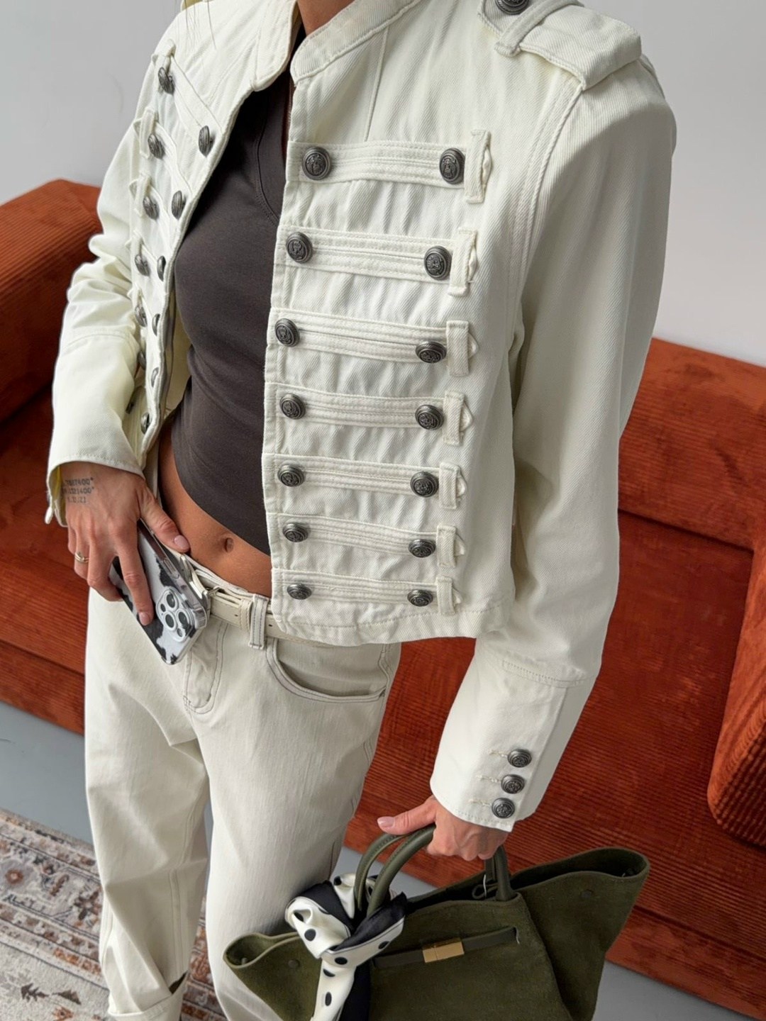 balmain пиджак в стиле милитари,куртка в стиле милитари,белый жакет милитари женский,пиджак balmain (в 6008),гусарский пиджак