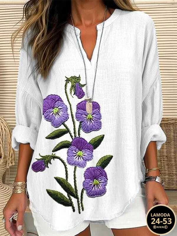 блузка женская,женская кофта фиолетовая,женская рубашка из хлопка и льна,женская кофта,рубашка женская