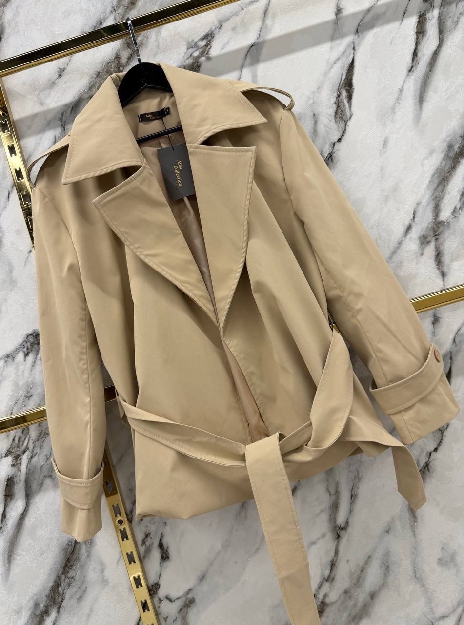 тренч женский,бежевый тренч,тренч,плащ тренч женский,тренч короткий